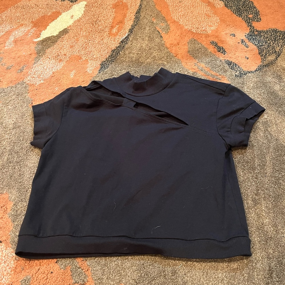 ASOS Tee with Cut Out Size M